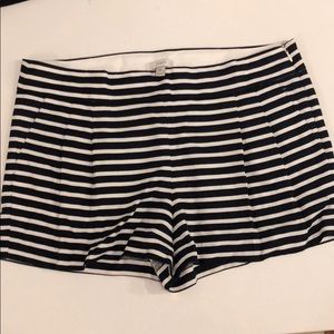 Striped JCrew  shorts